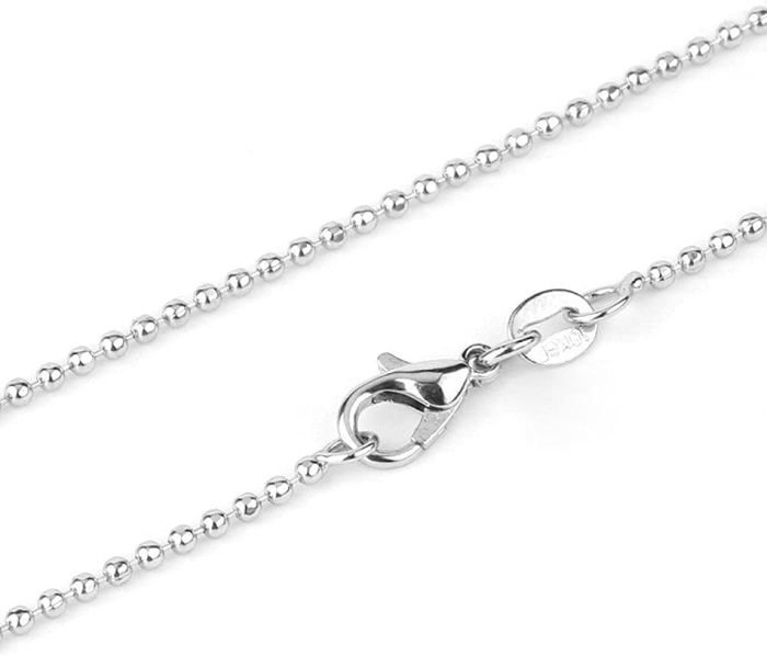 Collier - Argent pendentif solitaire pierre cz coupe ovale 1.50PTS - CHS597 main image 1