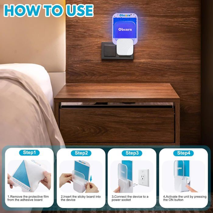 Lampe Anti-Moustiques UV Intérieur – Piège à Mouches Et Moucherons Électrique, 2 Lampes + 10 Plaques Adhésives Puissantes, Tueur D'Insectes Silencieux Et Écologique