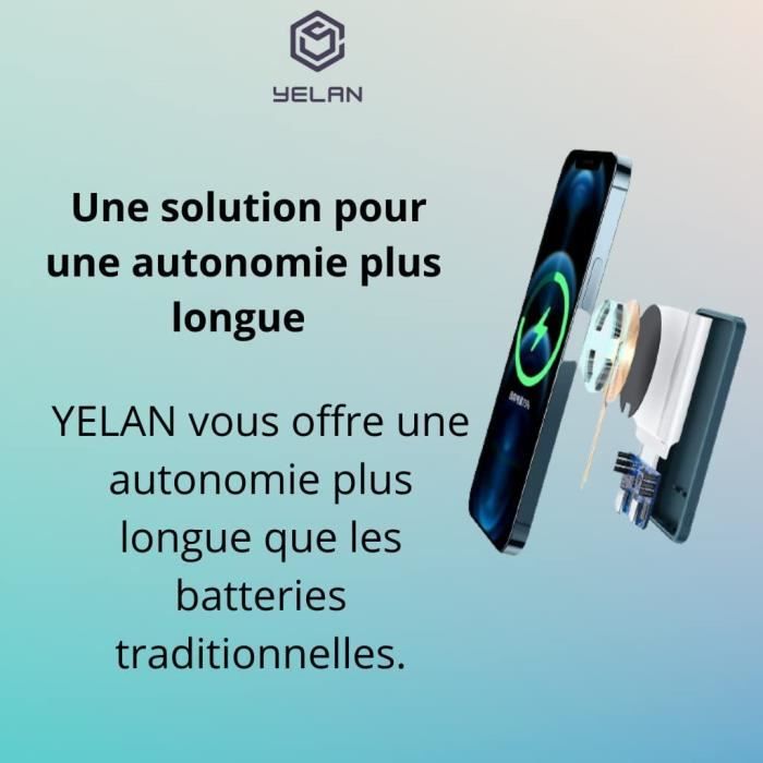 Batterie Externe Téléphone Power Bank Charge Rapide Gilet Chauffant Gant  Neuf FR