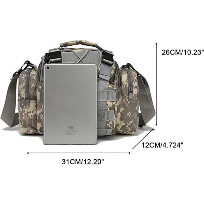 ZAM06225-SAC DE CHASSE .Sac tactique Molle EDC, pochette de portée