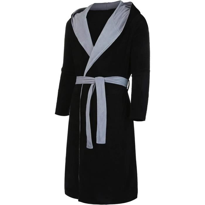 Peignoir cheap eponge noir