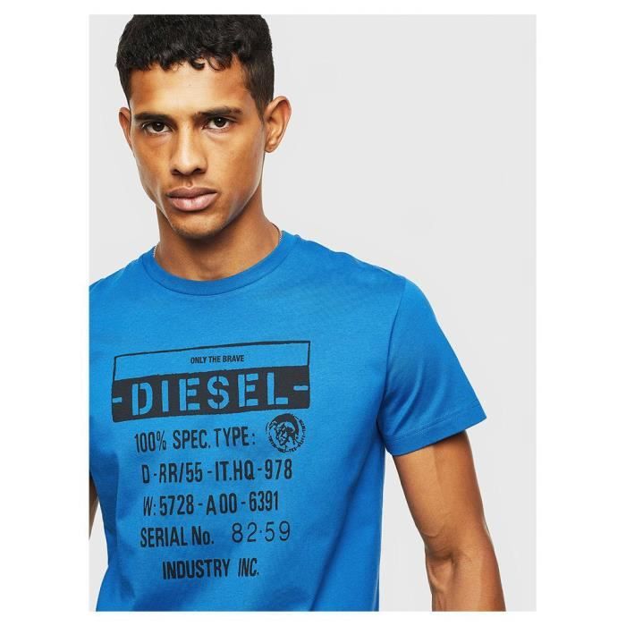 関税込【DIESEL】Diego A R HD long sleeve T-shirt★Blue★ロゴ 関税込【DIESEL】Diego A R HD long sleeve T-shirt☆Blue☆ロゴ
