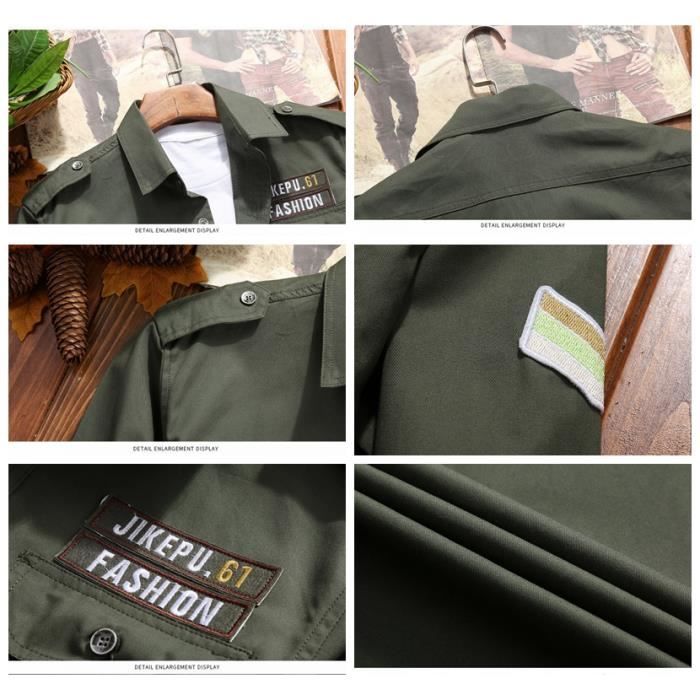 Chemises militaires new arrivals