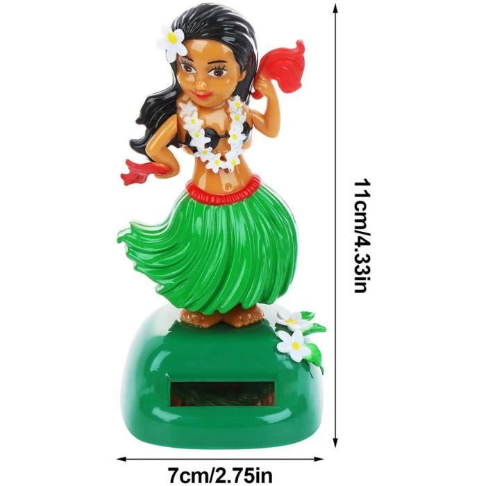 Statue deco,Jouet danse hawaïenne à énergie solaire pour fille,décoration  de tableau de bord pour maison,bureau et - Type B-pink - Cdiscount Maison