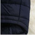 Petit Chien Vêtements Manteau pour chien Puppy Vêtements d'hiver imperméable pour animaux Veste de ski Veste XL Bleu-3