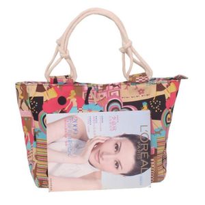 Sac De Plage Imperméable Lekesping 30L - Poches Multiples, Compartiment à Chaussures, Design Rétro écru !