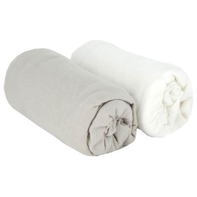 Housse De Matelas Bébé 82x41x8cm - Élastique Universel - Lavable Machine - Rose