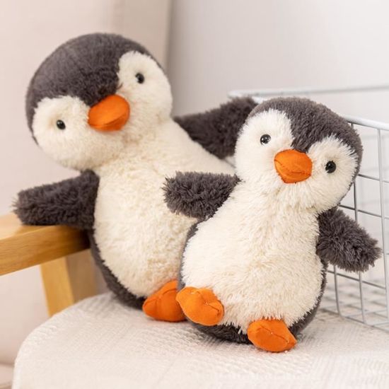 Pingouins animaux en peluche douce et câline Penguins Animaux en peluche  Jouet 18,9 Maxi @co2726 - Cdiscount Jeux - Jouets