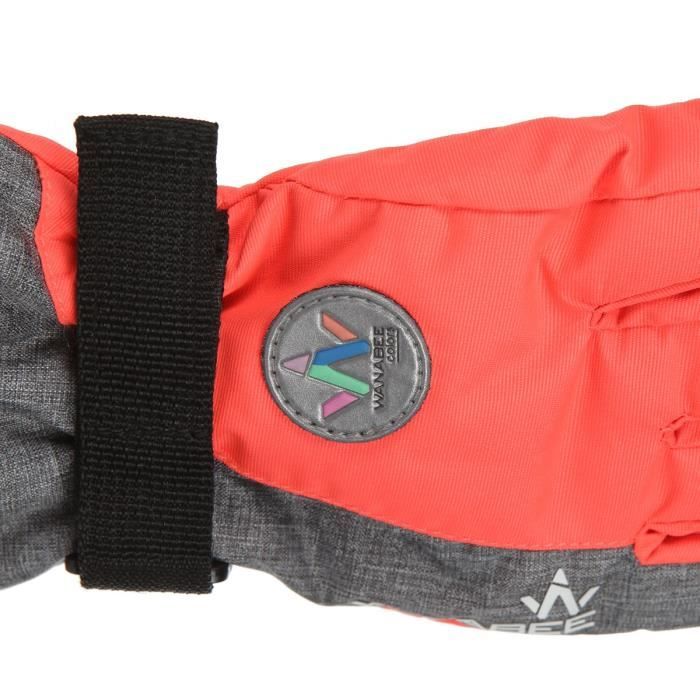 Gants De Ski Enfant Vihir - Moufles Imperméables Et Chaudes Pour Snowboard, Cyclisme Hiver 2-10 Ans