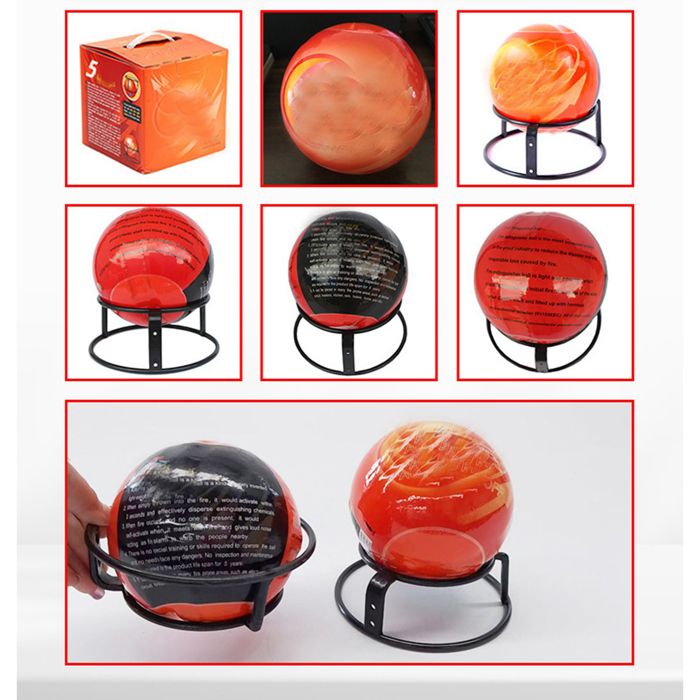 OMABETA Boule d'extincteur Extincteur Ball Boule automatique à main ...