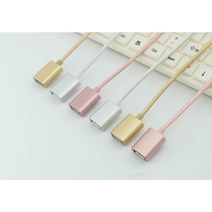 Adaptateur Type C-USB pour SAMSUNG Galaxy A71 Smartphone & MAC USB-C Clé  Connecteur (ARGENT) - Cdiscount Informatique
