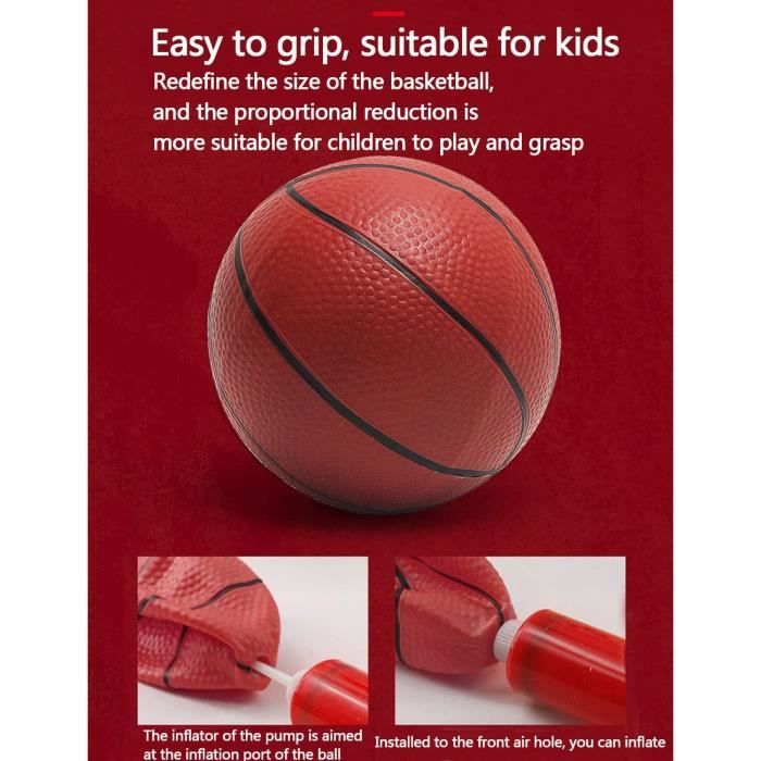 AJW-Mini panier de basket d'intérieur pour enfants adultes chambre