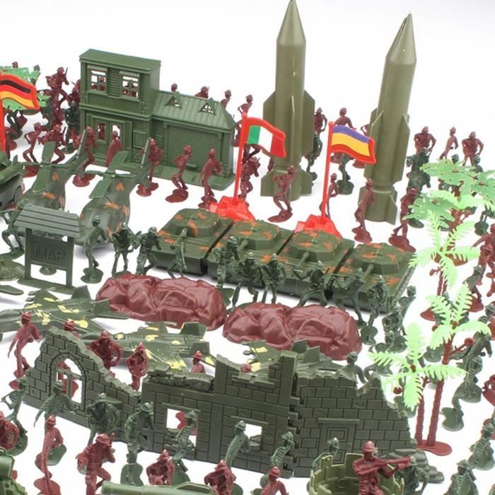 EUROPEAN FORCE - 400 Petits Soldats - Soldats - 080228 - Kaki - Plastique EUROPEAN FORCE - 400 Petits Soldats - Soldats - 080228 - Kaki - Plastique