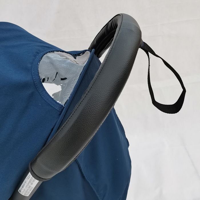 Pousette Yoyo SeedFuture Bébé Protège-mains Pour Poussettes Cuir Pu Noir, Accessoires De Poussette Pour Babyzen Yoyo Yoya, Couvercles De Poignée De L'accoudoir De La Poussette Accessoire Poussette Cuir