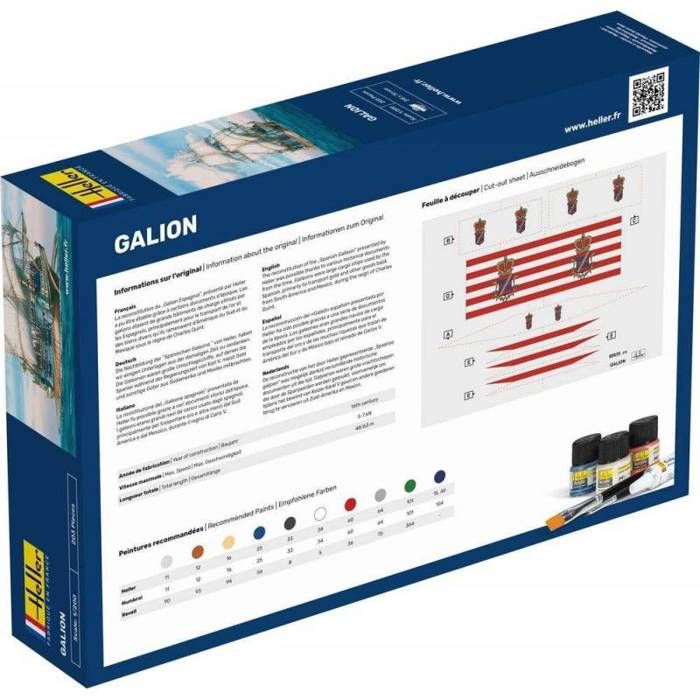 Starter Kit Charles De Gaulle - 1:400e - Heller pas cher