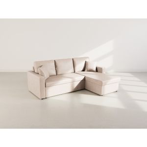 Tissu Simili Cuir écologique Beige - Pour Revêtement De Lit Ou Canapé - Vendu Au 1/2 Mètre (50 Cm)