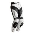 Pantalon cuir moto RST Tractech Evo 4 CE - blanc/noir - 4XL-0