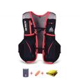 HK1-381695L Veste de sport Sac à dos-hydratation Vest Pack pour 1.5L Water Bag Cyclisme Randonnée Sac de sport en plein air - S-0