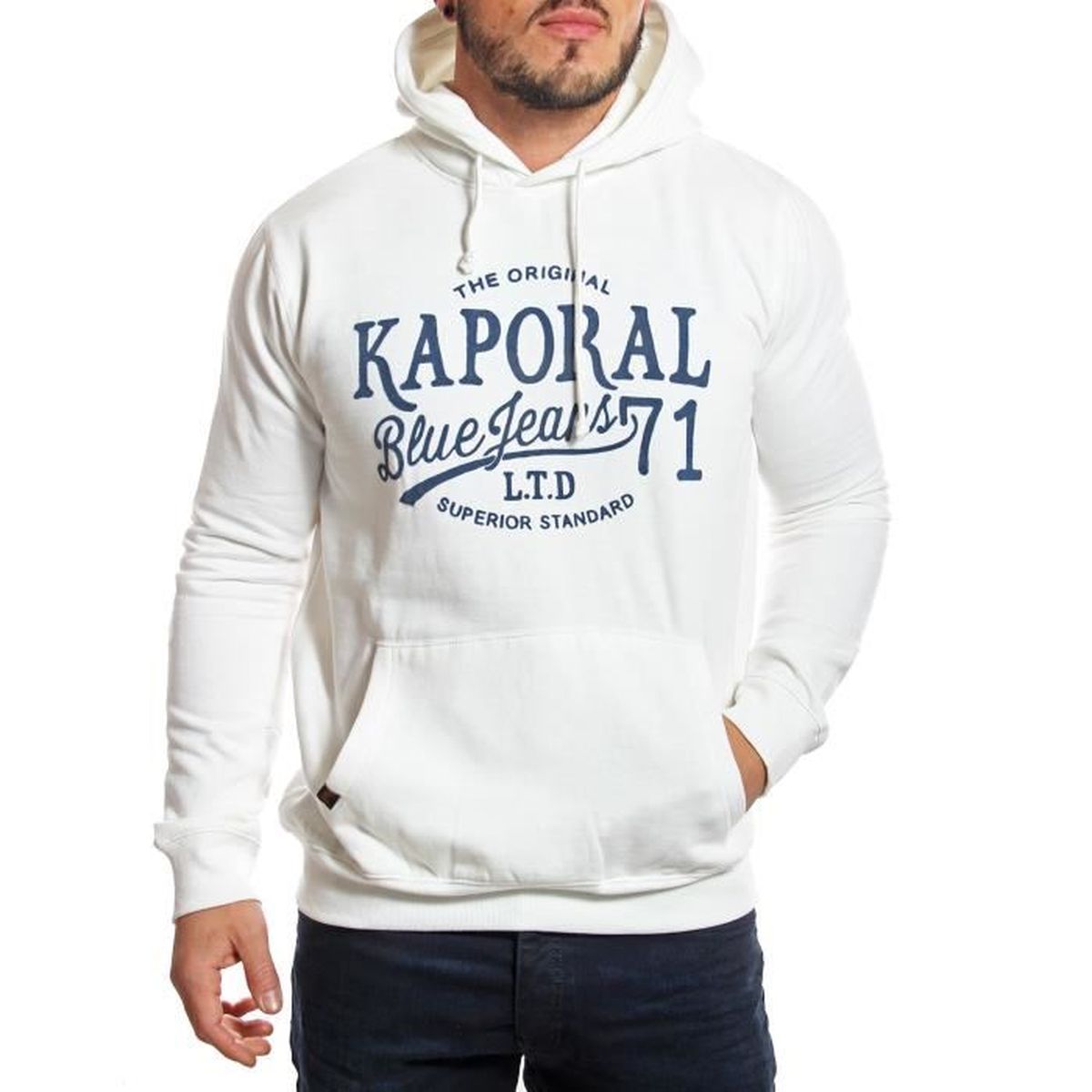 Visiter la boutique KaporalKaporal Sweat Coton uni Droite 