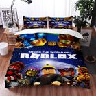 ALFOYU Housse de Couette 140x200 cm Parure de Lit en Microfibre 1 Personnes avec Fermeture Éclair, 2 Taies d'oreiller 65x65 cm