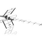 Antenne TV Extérieure ONE FOR ALL SV9357 Professional Line VHF/UHF amplifiée, full HD, filtre 5G, montage simple