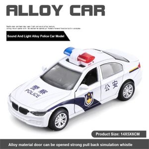 VOITURE - CAMION N°3697-Voiture de Police de sécurité publique, jouet'ambulance, véhicule tout terrain, modèle de voiture en a