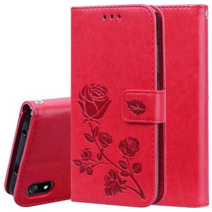 HOUSSE - ÉTUI Rouge-Leather Case Pour SAMSUNG A50 Core Case Luxu