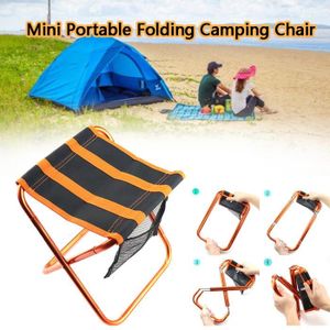 Tissu Oxford pour Camping Wiiguda@ Chaise Pliable Ext/érieur Mini Chaise Portable Hiking Petite Chaise de P/êche Jardin P/êche Alliage Aluminium Plage BBQ Chaise de Camping