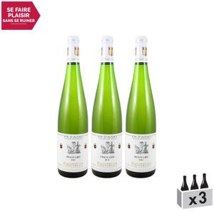 VIN BLANC Alsace Pinot Gris Blanc 2012 - Lot de 3x75cl - Dom