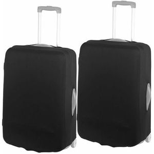 BJ-SHOP Protection Pour Valise,Housse Protection Valise Couverture  elastique de voyage de bagage housse de protection antipoussiere de chariot  adapte 18-32 pouces (L:boîtier 26-28 pouces) : : Mode