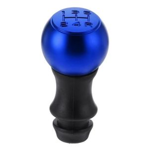 Boloromo 740321902 Pommeau de levier de vitesse manuel 5 vitesses Noir 106 206 306 406 107 207 307 407