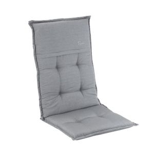 coussin dossier pour fauteuil ou canapé allan en résine et aluminium  spécial extérieur