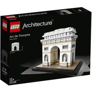 ASSEMBLAGE CONSTRUCTION LEGO® Architecture - L'Arc de Triomphe - 386 pièces - Adulte - Garçon - Autre
