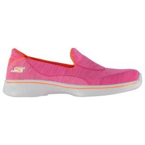 skechers go walk enfant orange