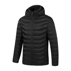Veste Chaude Lavable en Hiver avec 3 temp/ératures pour la Chasse Le Ski la randonn/ée Gilet Chauffant pour Femmes et Hommes Veste chauffante USB avec Coussinet Chauffant Chauffant 5 PCS