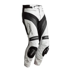 VETEMENT BAS Pantalon cuir moto RST Tractech Evo 4 CE - blanc/noir - 4XL