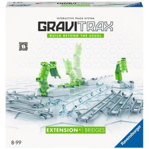 CIRCUIT DE BILLE GraviTrax - Set d'extension Ponts et Rails - Ravensburger - Pour circuits de billes innovants
