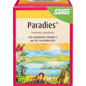 TONUS - VITALITÉ Salus Paradies Vitamin C Früchtetee, 15 pc Sac filtrant