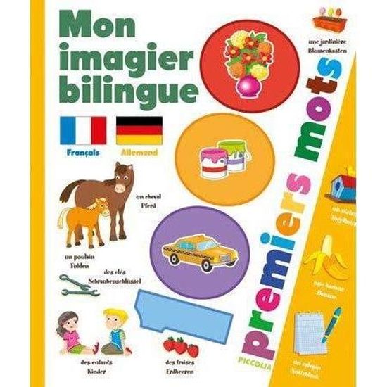 Imagier bilingue - Cdiscount