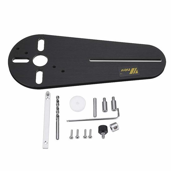 Gabarit De Routeur De Coupe Circulaire, Base De Routeur De