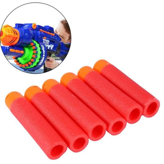 Recharge De 20 Fléchettes Nerf Elite En Mousse – Bleu, 7,2 Cm – Compatible Pistolets Nerf N-Strike
