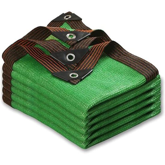 Filet D'Ombrage Vert Toile D'Ombrage avec ŒIllets 3x3m, Filet ...