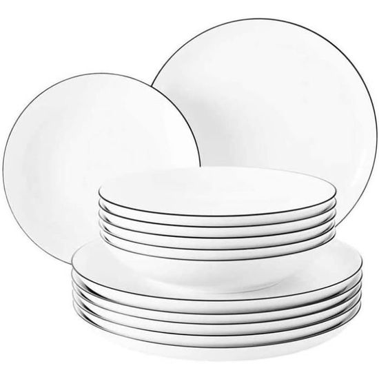 Seltmann Weiden 001.737148 Vaisselle Porcelaine Weiß 32,3 x 32,3 x 23,5 cm 