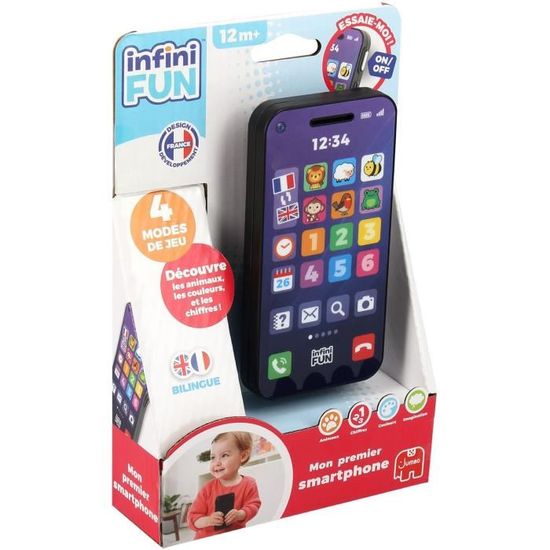 Mon 1er Vrai Duo De Téléphones - Infini Fun - Multicolore - 0.00