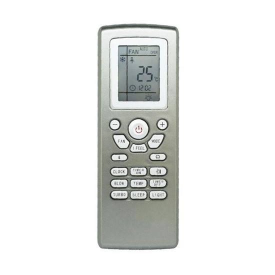 Télécommande de remplacement pour climatiseur Mitsubishi PAR-FL32MA - VODOOL - Blanc - Garantie