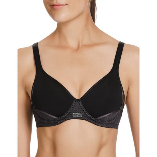 DotVol Soutien-gorge De Sport Postopératoire Pour Femme, Noir , XXL