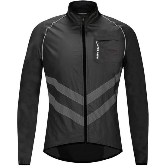 Joyzan Gilet de course réfléchissant, haute visibilité, ultra léger et confortable, gilet de cyclisme, respirant, haute visibilité, léger, réflecteur en maille réglable, pour la marche, la randonnée