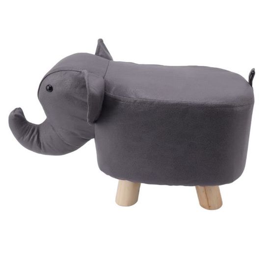 Tabouret d'éléphant Repose-pieds pour Animaux, Joli Tabouret rembourré