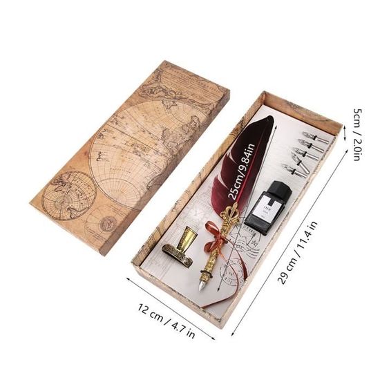 Kit De Calligraphie Porte-plume +5 Plumes Pour L'écriture - Corect'Art