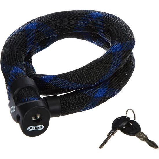ABUS IVERA Chain 7210 Chain Lock - Bicycle Lock with IvyTex Synthetic Fibre Sheath - Very